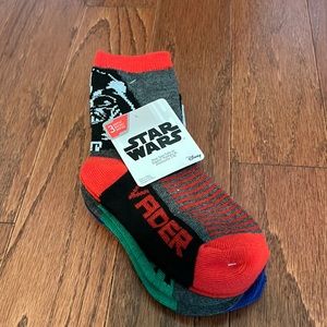 Star Wars Boys sock 3 pack- NWT boys socks